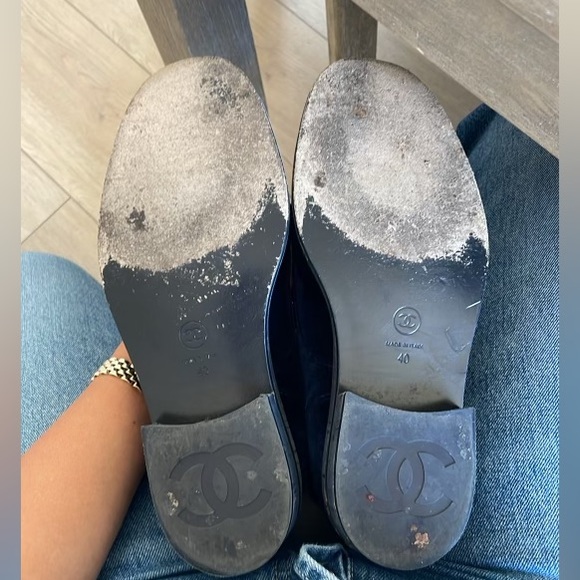 Chanel lace up combat boots - Picture 6 of 8